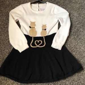 Cat lovers sweater dress size 6!